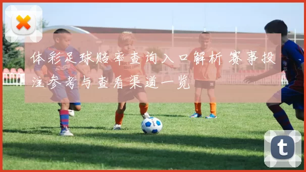 体彩足球赔率查询入口解析 赛事投注参考与查看渠道一览