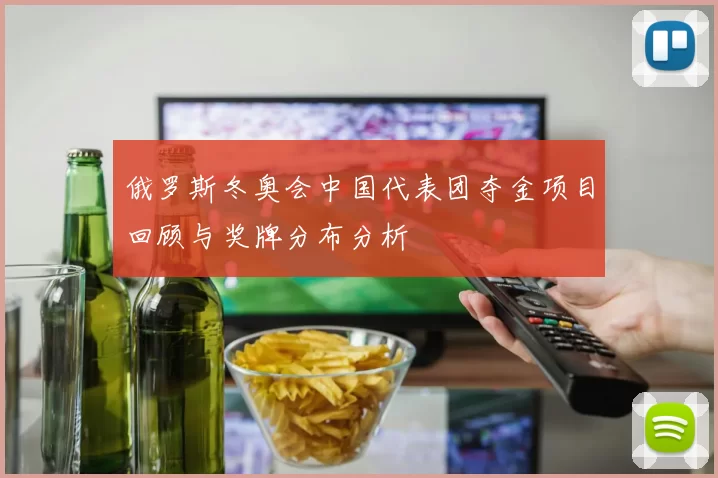 俄罗斯冬奥会中国代表团夺金项目回顾与奖牌分布分析