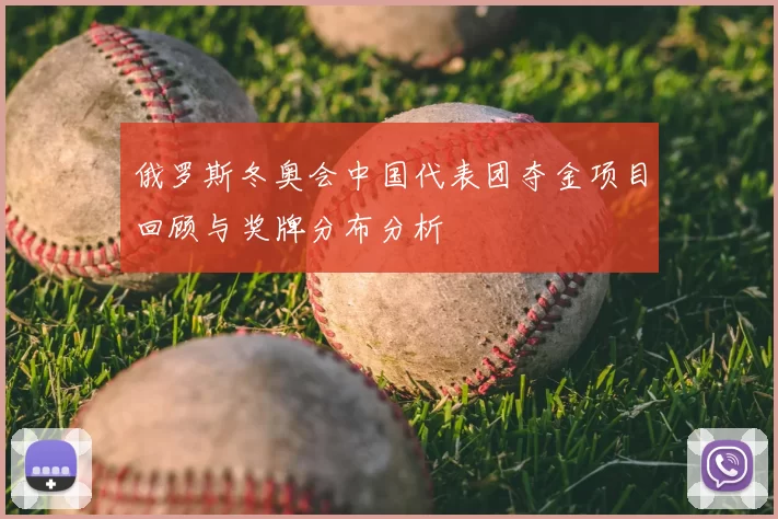 俄罗斯冬奥会中国代表团夺金项目回顾与奖牌分布分析