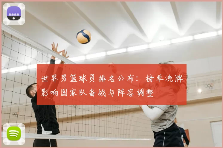 世界男篮球员排名公布：榜单洗牌影响国家队备战与阵容调整